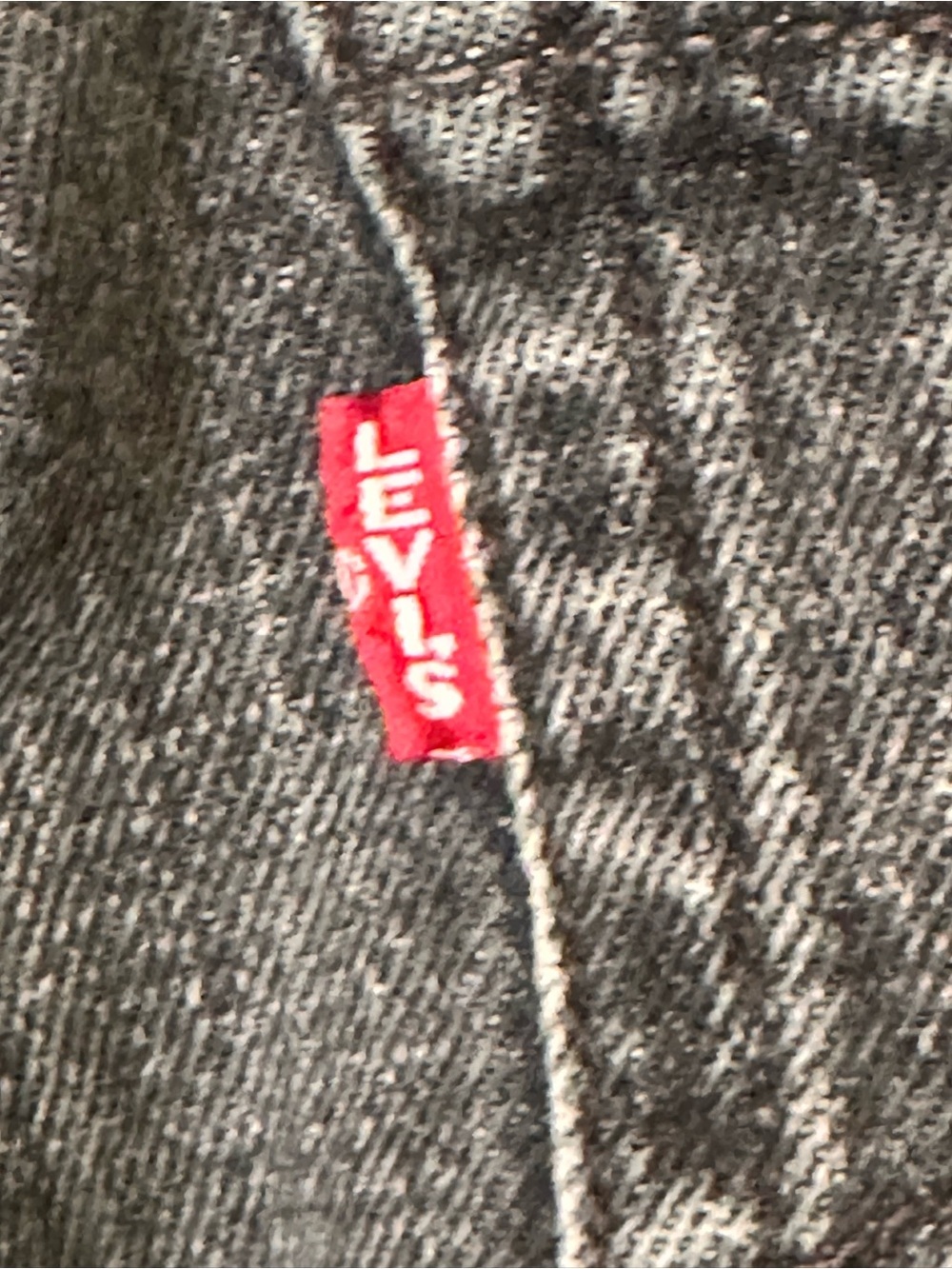LEVIS 501 Button Fly Big E 1997  27/28
